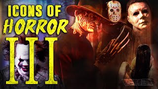 Jason Michael and Freddy battle Pennywise  Icons of Horror 3 Friday the 13th Nightmare battle [upl. by Iam]