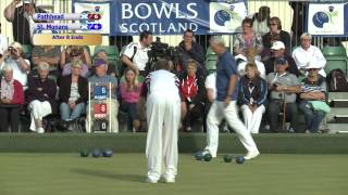 Bowls Scotland National Championships 2014  Mens Singles  QF2 [upl. by Capps]