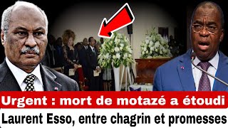 Scandale  décès dun ministre de Biya a étoudi Laurent Esso entre chagrin et Promesses ça cuit [upl. by Maureene]