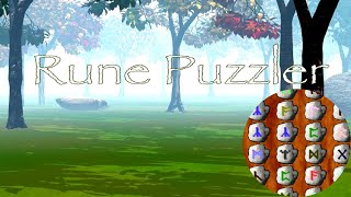 Rune Puzzler Mahjonglike Puzzle Windows game 2003 [upl. by Mosenthal183]