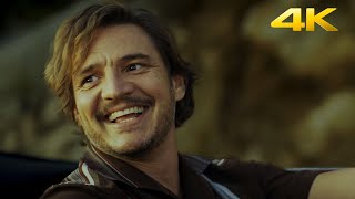 Pedro Pascal Car Scene 4k  Massive Talent [upl. by Rosalinde444]