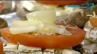 Portobellos al grill con queso parmesano [upl. by Hgeilhsa263]