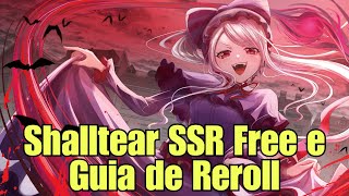 Como Pegar de Graça a Shalltear SSR e Reroll Pra Começar Forte  Overlord  Lord of Nazarick [upl. by Lederer39]