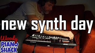 Roland JDXi synthesizer  First pattern amp demo [upl. by Cuttie]