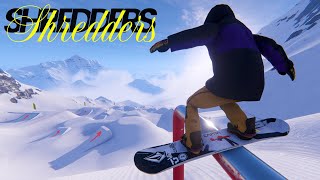 Shredding INSANE Slopestyle In SHREDDERS [upl. by Brietta]