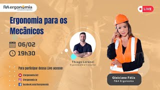 Live  Ergonomia para os Mecânicos com Thiago Lorenzi [upl. by Godard540]