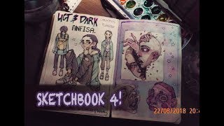 Sketchbook tour 4 [upl. by Tiras673]