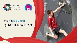 Mens Boulder qualification  NEOM 2024 [upl. by Nylime422]