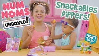 UNBOXED  Num Noms  Episode 8 Num Noms Snackables Dippers [upl. by Kissel]