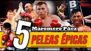 SIEMPRE lo dieron POR PERDIDO y en TODAS VENCIÓ al FAVORITO 5 PELEAS ÉPICAS DEL MAROMERO PÁEZ 🥊 [upl. by Roseann]