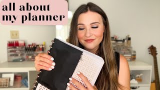 ✨ ALL ABOUT MY PLANNER✨ how i balance being a teacher and a content creator  TUL DAILY PLANNER [upl. by Darcee399]