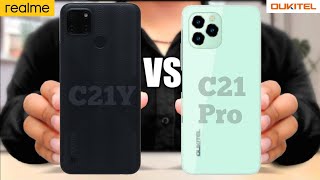 Realme C21Y Vs Oukitel C21 Pro [upl. by Truitt]