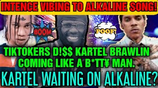 Tiktokers D Vybz Kartel Intence Grooving To Alkalines Hit Is Kartel Anticipating Alka Songs [upl. by Pettifer]