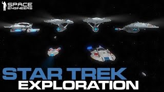 Space Engineers  Star Trek Adventures in Enhanced Exploration Mod [upl. by Aillicirp]