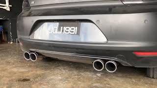 VW SCIROCCO 20 TSI  Valvetronic Exhaust System  Amazing Sound [upl. by Cis]