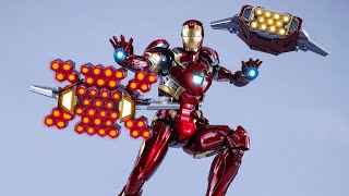 One of the best Ironman toys！Eastern Model 19 Mark46 Deluxe Edition stop motion review [upl. by Letnuahc858]