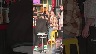 Chair Broken Prank Public Reaction funny prank shorts [upl. by Nahsin]