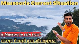 Mussoorie Vlog Mussoorie Current Situation Mussoorie In Monsoon Tourist Places Thakur Saurav Vlog [upl. by Xerxes]