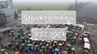 ☆Strajk rolników na Kujawach🇵🇱☆OsięcinyRadziejów 9022024Nie możemy się poddać☆ [upl. by Jolene]