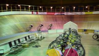 Youth track cycling training camp [upl. by Aikehs431]