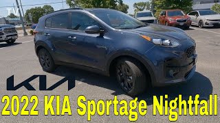 Is the 2022 KIA Sportage Nightfall FWD Perfectly Equipped for You [upl. by Treulich829]