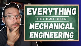 Everything You’ll Learn in Mechanical Engineering [upl. by Tara]