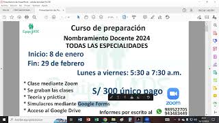 Nombramiento Docente 2024 curso de verano [upl. by Bricker]