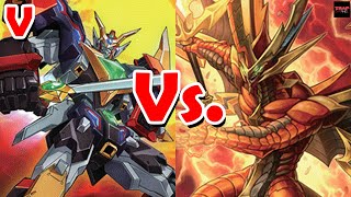 Dimension Police Daikaiser DVS01 Vs Narukami Vowing Sword Dragon DVS01 R2 [upl. by Seko]