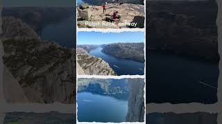 Preikestolen  Pulpit Rock Norway 🇳🇴 missionimpossible tomcruise norwaylife [upl. by Nyraa]