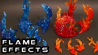 Tamashii Nations BURNING FLAME Effect Set Review [upl. by Leksehcey875]