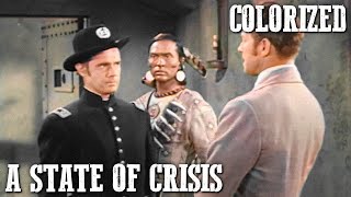 Yancy Derringer  A State of Crisis  EP29  COLORIZED  Jock Mahoney  Western [upl. by Alian]