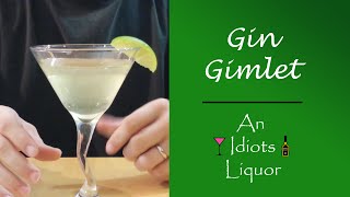 Gin Gimlet Drink Recipe  Classic British Navy Drink [upl. by Hamian665]