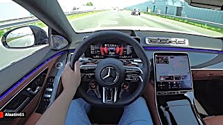 20232024 MERCEDES S CLASS S63 AMG E TEST DRIVE [upl. by Lonne]