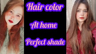 Hair color at home  revlon shade 57  perfect shade revlon [upl. by Tankoos802]