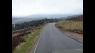 FWD HAR1 Climbing North over Cairn O Mount Scotland Part 2 [upl. by Serafine]