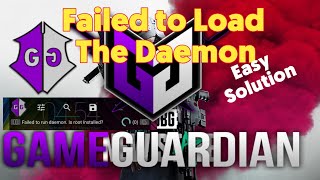 How to Fix Failed To Run Daemon in Game Guardian [upl. by Ailil]