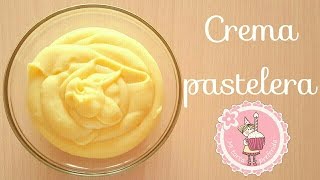 Como hacer crema pastelera facilísimo  Mi tarta preferida [upl. by Halsy]