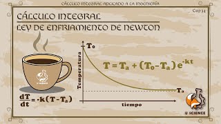 Cálculo Integral Ley de Enfriamiento de Newton [upl. by Lonna]