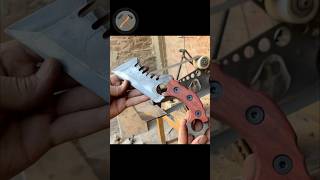 Tactical Knife Making blade knifemaking blacksmith [upl. by Batholomew186]