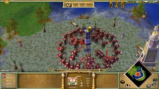 Age of Mythology Canada Bears Vs Osiris [upl. by Alurta727]