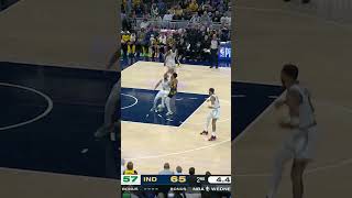 Tyrese Haliburton with the Tough Floater to Close the First Half vs Celtics  Indiana Pacers [upl. by Lertnom185]