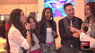 Fifth Harmony impersonates Shakira does accents and shows off their good luck charms [upl. by Schonthal136]