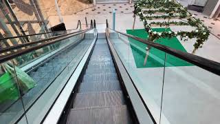 Sweden Stockolm Haninge Centrum 1X escalator  going down [upl. by Slack]