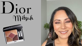 NEW Dior 5 Couleurs Eyeshadow Palette in Mitzah  1 Look 2 Application Methods [upl. by Enila]