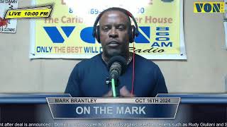 ON THE MARK WITH HON MARK BRANTLEY [upl. by Iorio458]