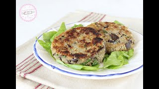 BURGER DI MELANZANE la ricetta semplice e PERFETTA [upl. by Schnorr]