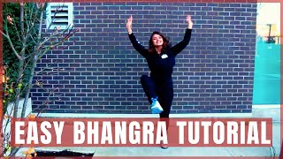 Easy Bhangra Dance Tutorial  Candlelight  Top 3 Beginner Bhangra Steps  BHANGRAlicious [upl. by Olson320]