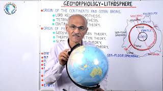 GEOMORPHOLOGY LITHOSPHERE  Lesson 1 By SS OJHA SIR [upl. by Sirtimid]