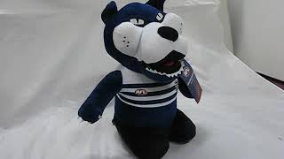 Geelong Cats Singing Mascot Money Box [upl. by Hcahsem]