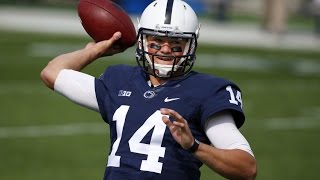 Christian Hackenberg Scouting Report 2016 NFL Draft [upl. by Hardy]